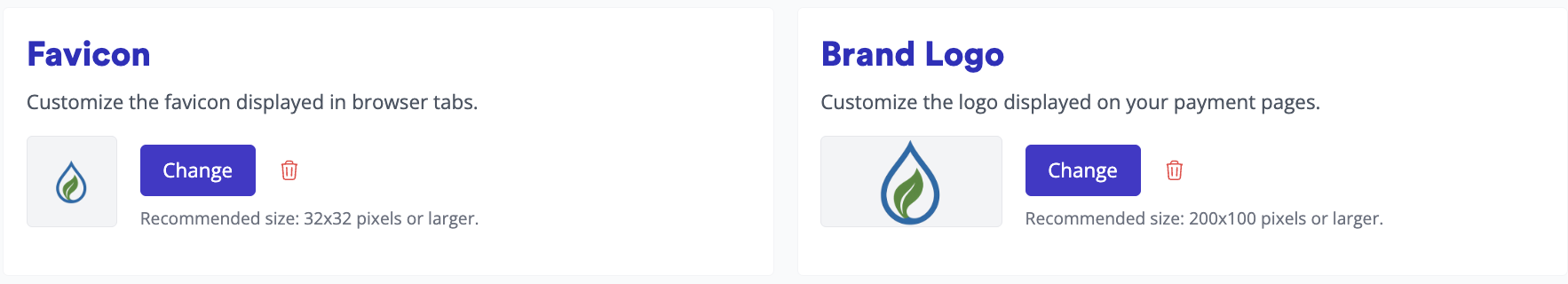 Branding Logo Config