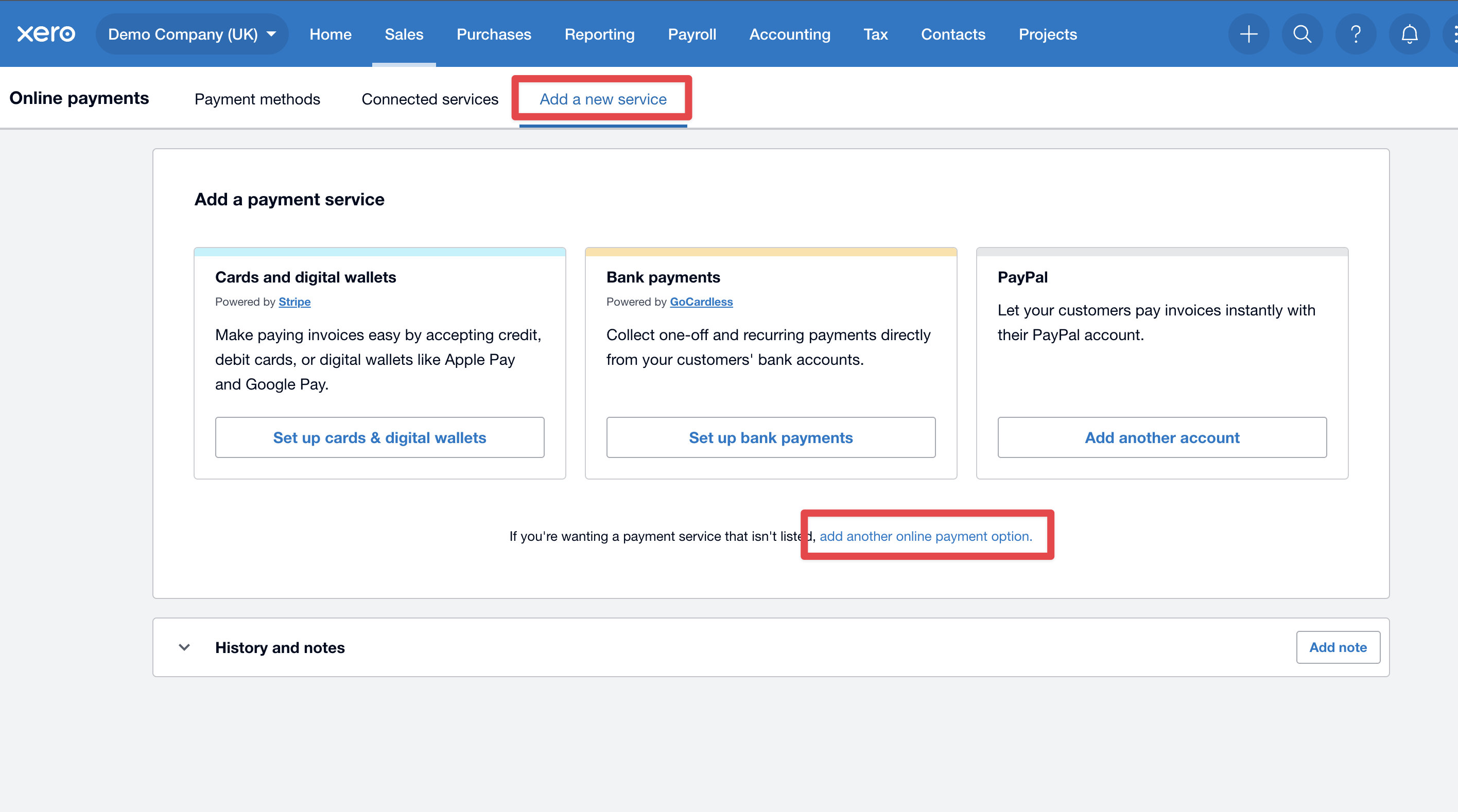 Xero - Step 1