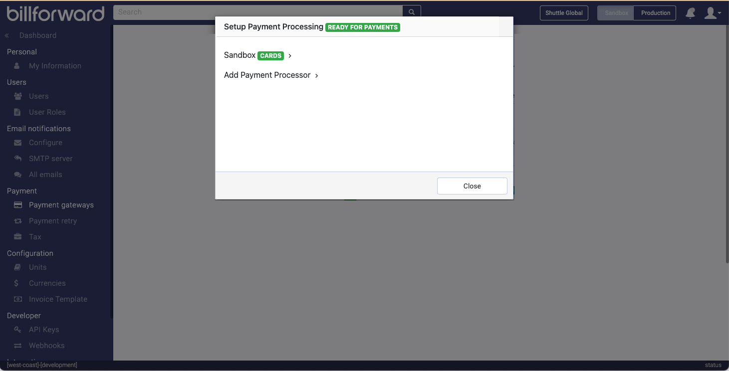 Onboarding - Popup